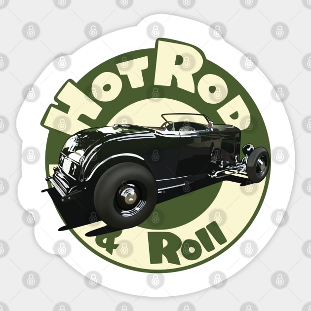 Hot Rod Sticker by Akira31